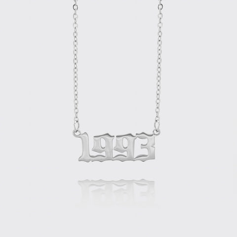 Birth Year Necklace