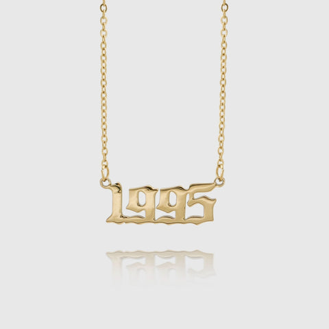 Birth Year Necklace