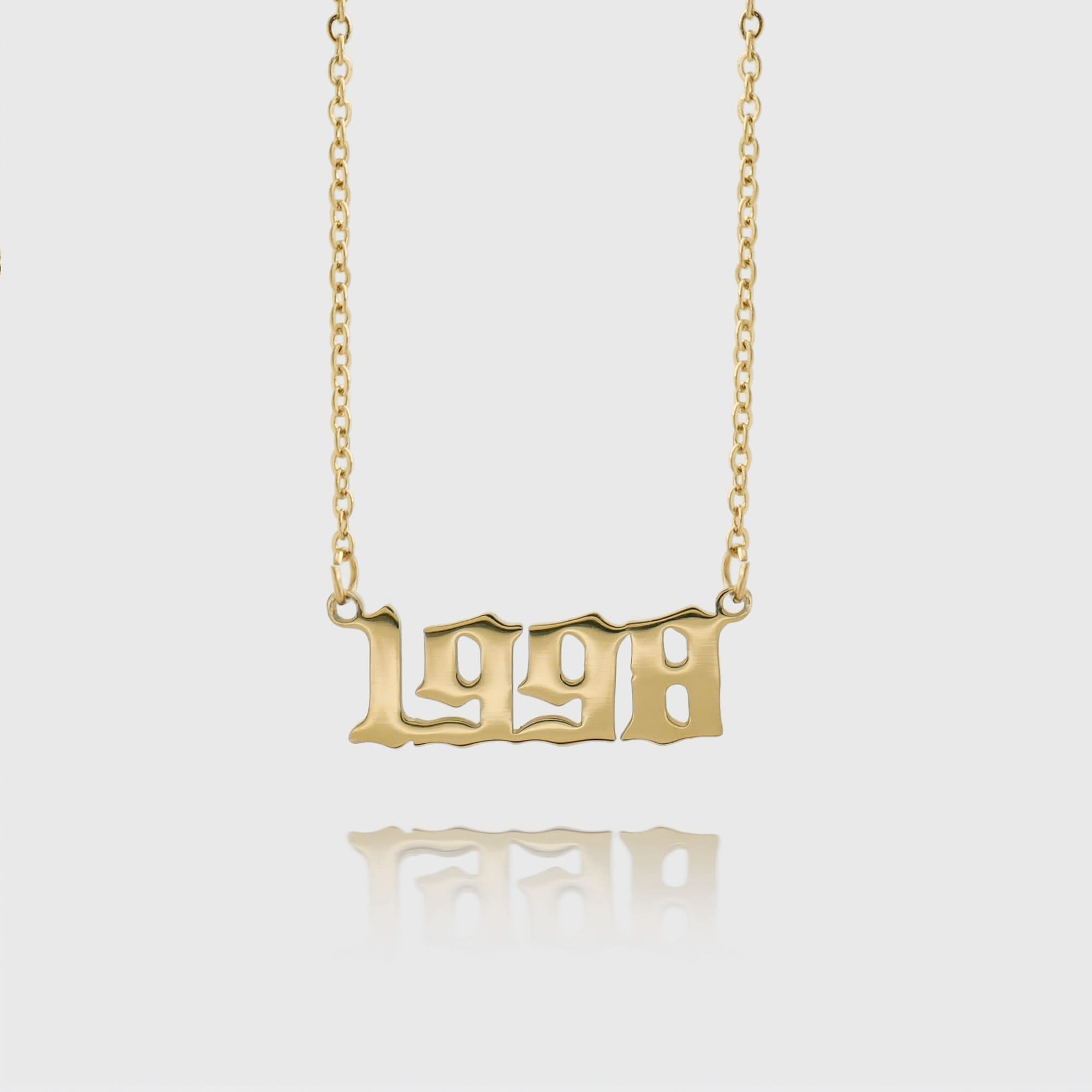 Birth Year Necklace