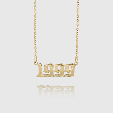 Birth Year Necklace