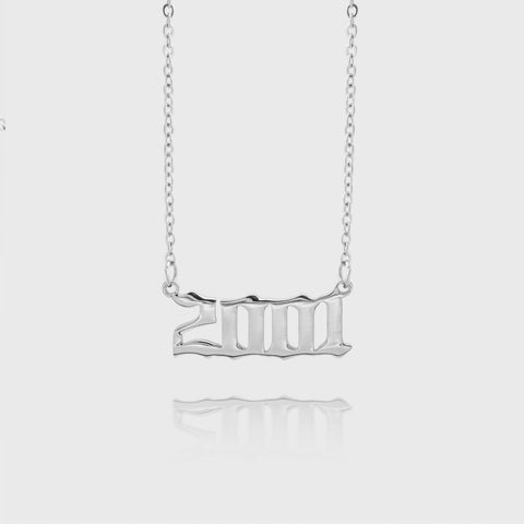 Birth Year Necklace