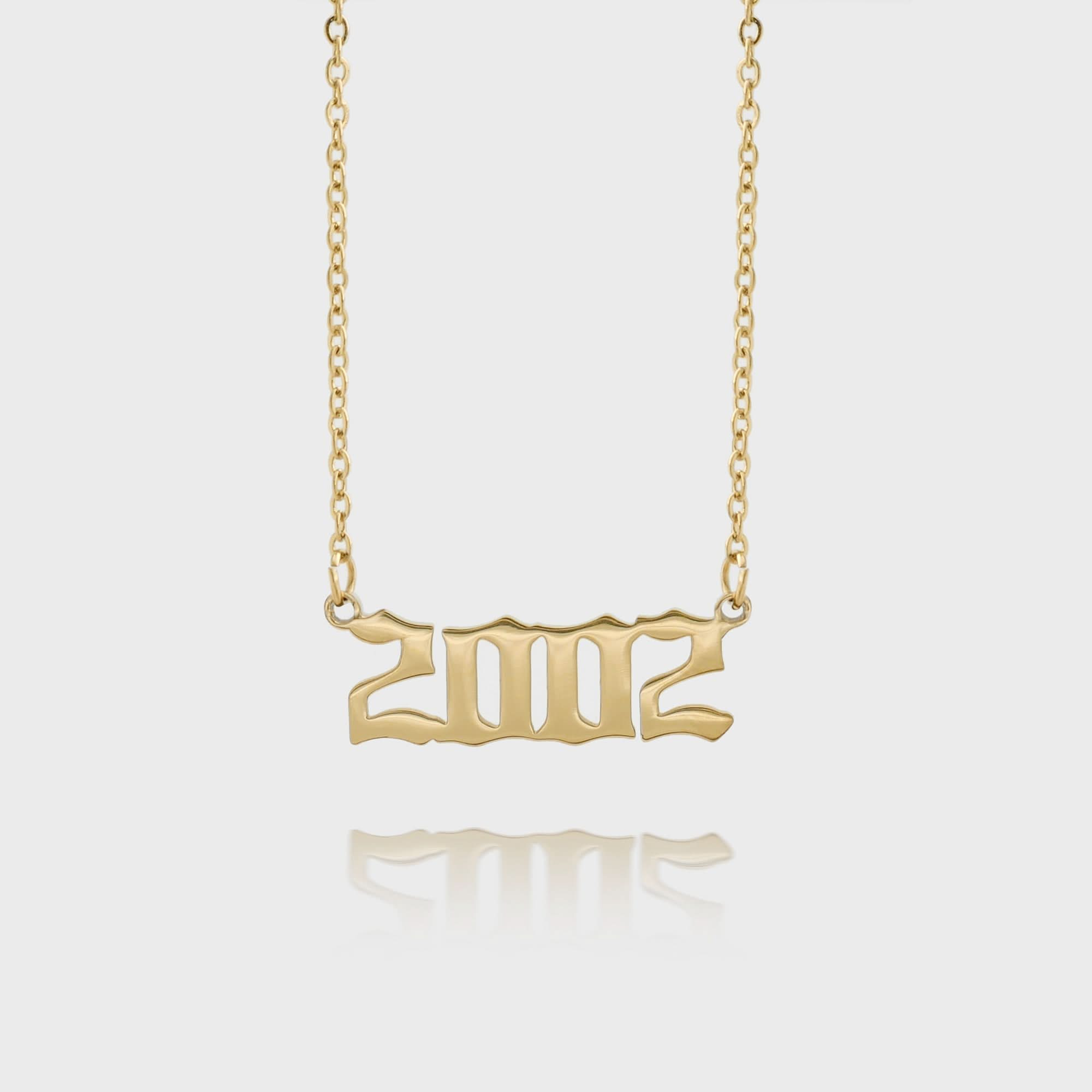 Birth Year Necklace