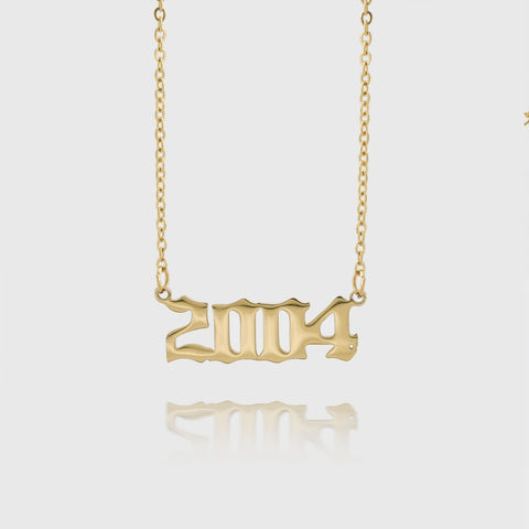 Birth Year Necklace