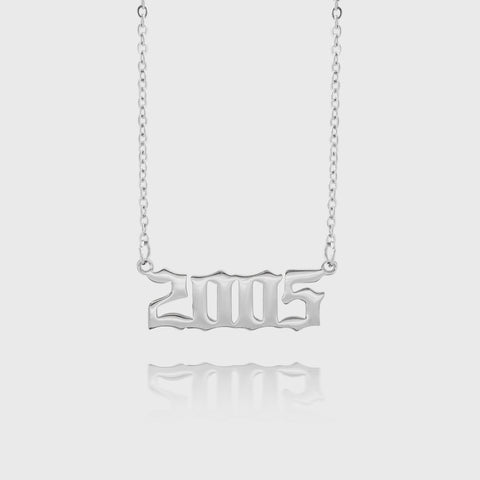 Birth Year Necklace