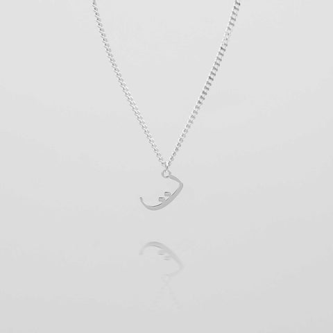 Arabic Initial Necklace