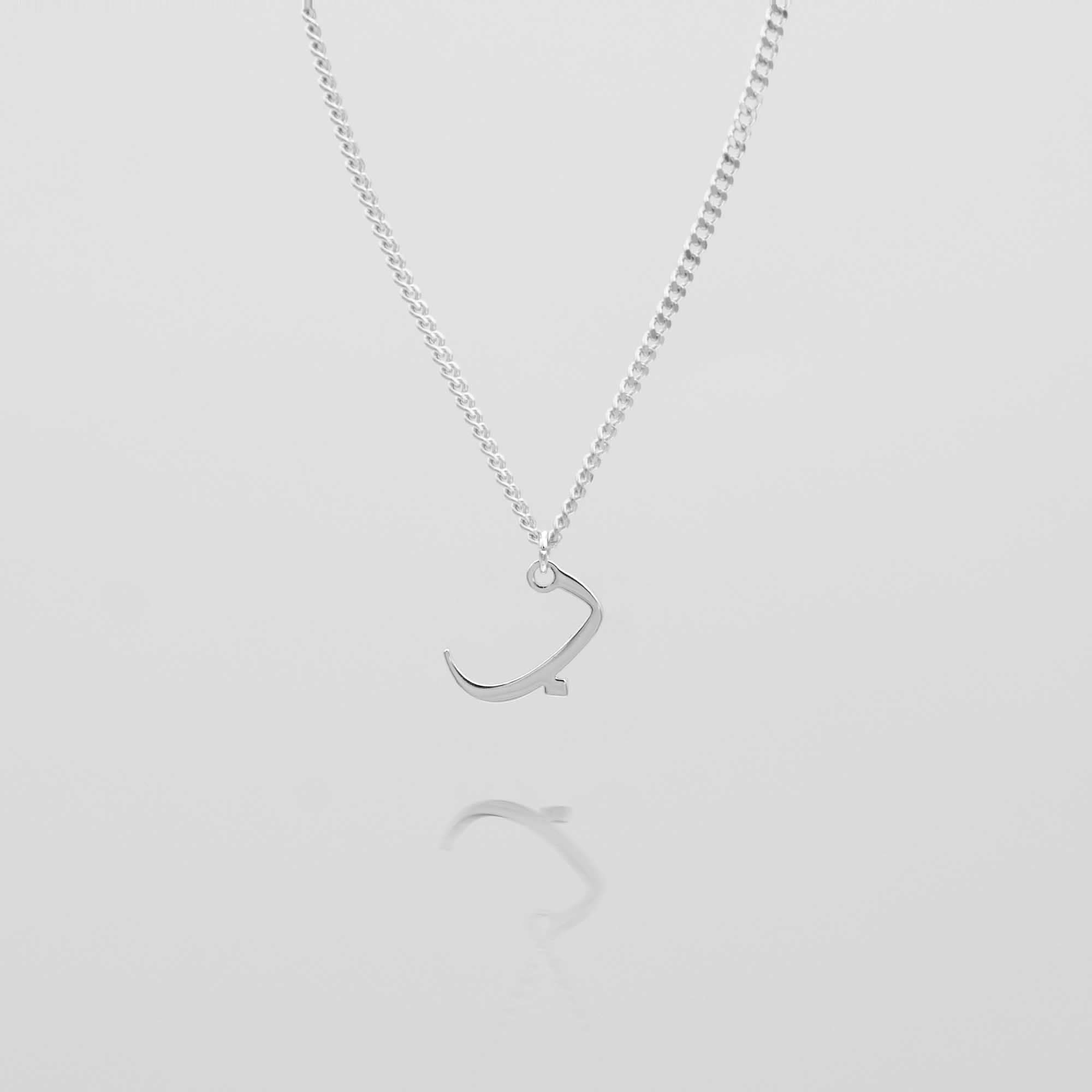 Arabic Initial Necklace