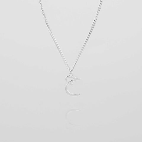 Arabic Initial Necklace