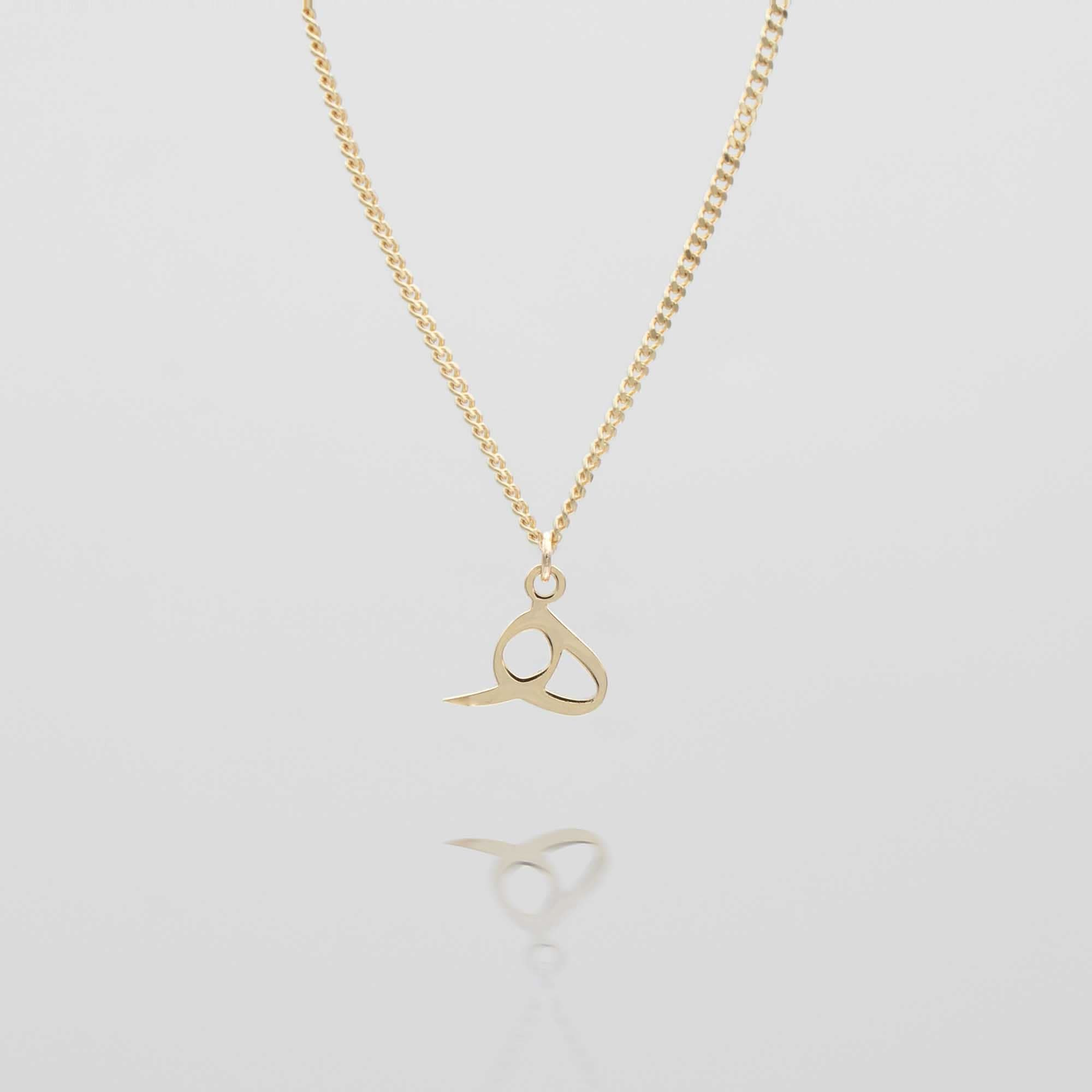 Arabic Initial Necklace