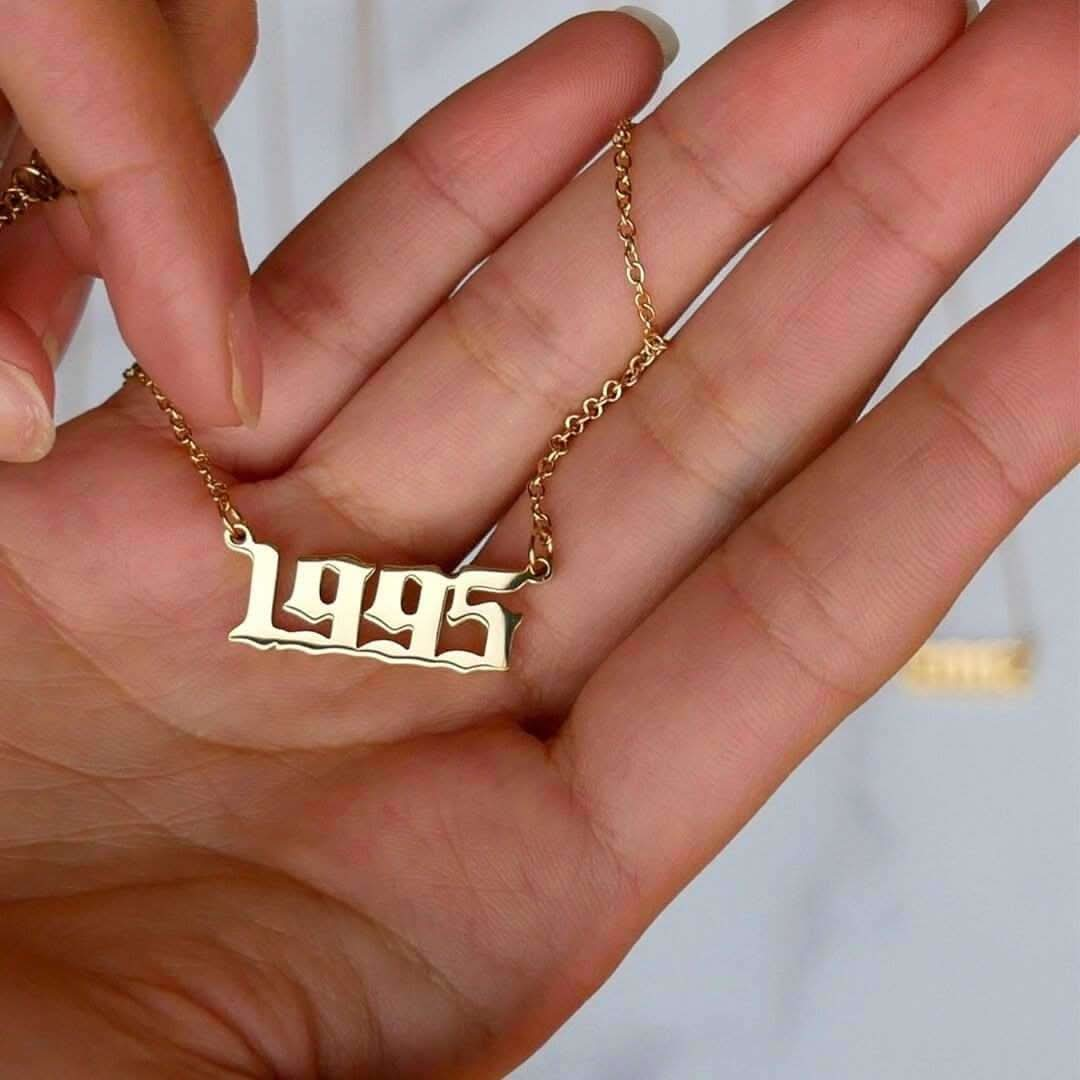 Birth Year Necklace