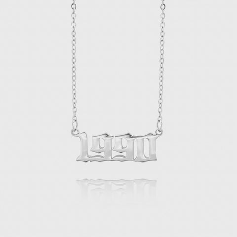 Birth Year Necklace