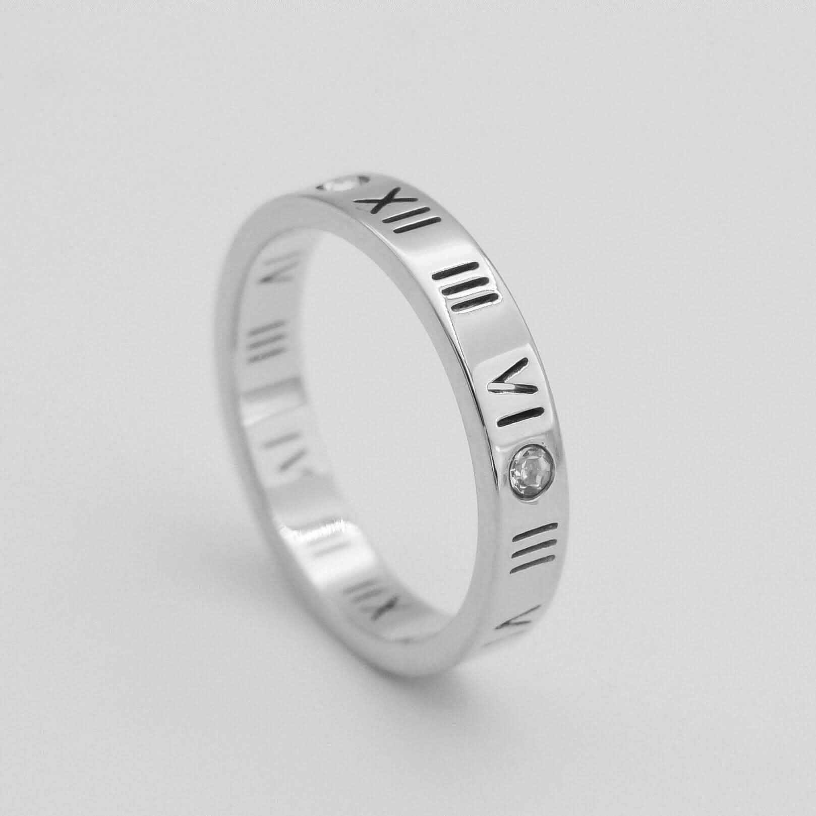 Lucia Numeral Ring