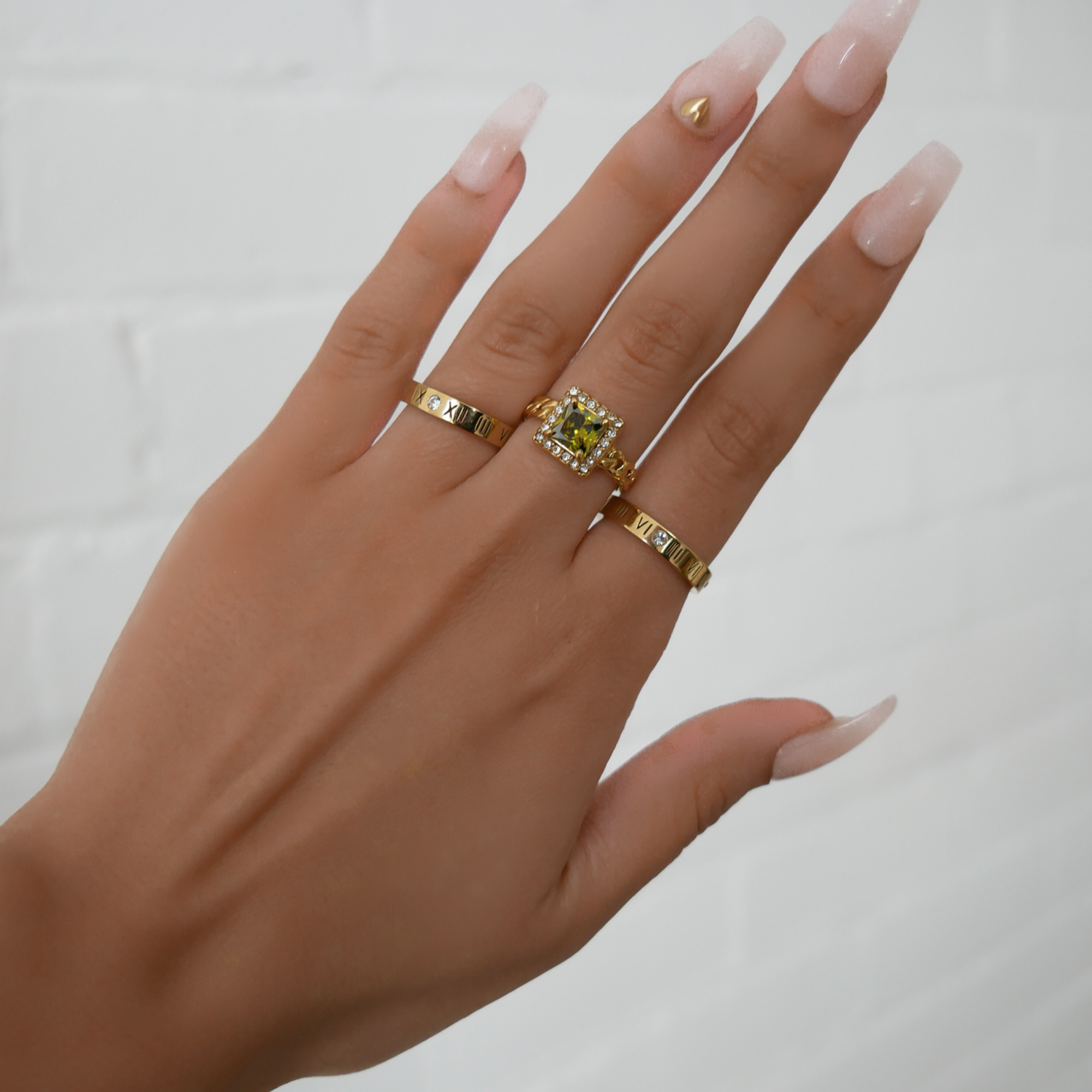 Lucia Numeral Ring