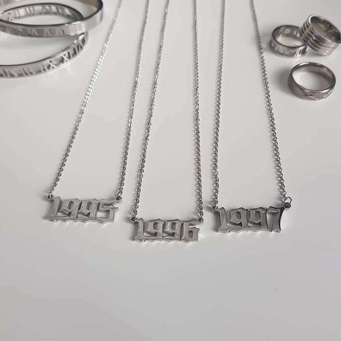 Birth Year Necklace